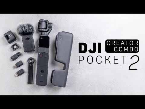 Vaizdo kamera DJI Pocket 2 Creator Combo video