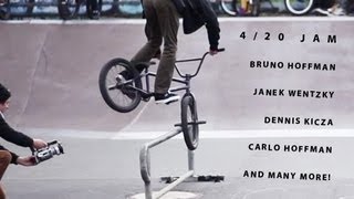 preview picture of video 'BMX STREET: 420 JAM in Siegen, Germany 2013'