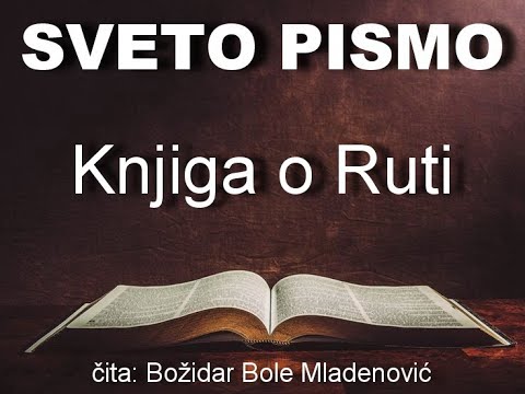SVETO PISMOSTARI ZAVET Knjiga o Ruti