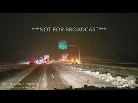 05-20-19 Denver Co- Truck Spin Out Caught on Camera-Heavy May Snow-Cars Stranded on I 25-Accidents