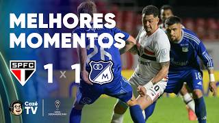 MELHORES MOMENTOS: SÃO PAULO 1 X 1 MILLONARIOS | CONMEBOL SULAMERICANA 2026 | FASE DE GRUPOS