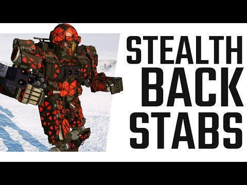 Stealth Backstabs in the Commando - Mechwarrior Online The Daily Dose #757