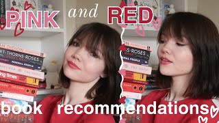 10 red + pink book recommendations | books about love