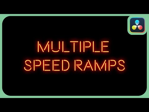 The Easiest Way To Make Multiple Speed Ramps | DaVinci Resolve 18 |