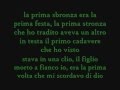 La prima volta- Salmo testo 