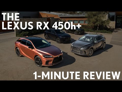 2025 Lexus RX 450h+ Review - Luxury Plug-In Hybrid SUV with Impressive Range