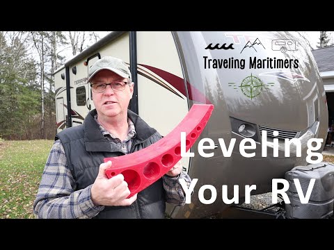 RV Tip: How We Level Our RV | Andersen Levelers | Hopkins Levels