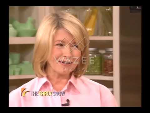 Martha Stewart wants to focus on her salad on The Early Show (6/25/02)