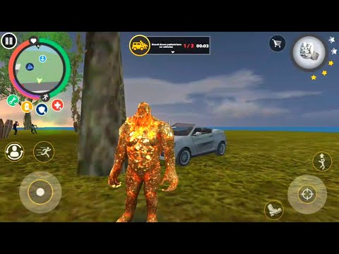 Rope hero vice town new update | Mutant big update the cursed place | Games on new HD Android game