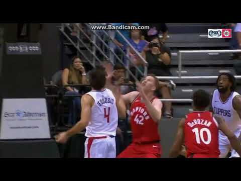 Milos Teodosic 5 Assists Highlights - Los Angeles Clippers vs. Toronto Raptors - 04/10/2017