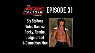Sylvester Stallone Video Games (Including Rocky, Demolition Man, Rambo & Judge Dredd) : AA POD 31