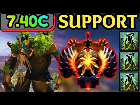 🔥 TREANT PROTECTOR HARD SUPPORT — ONE OVERGROWTH DOMINATION | DOTA 2 🔥