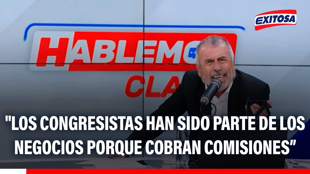 🔴🔵 Nicolás Lúcar: "Los congresistas han sido parte de los negocios porque cobran comisiones"