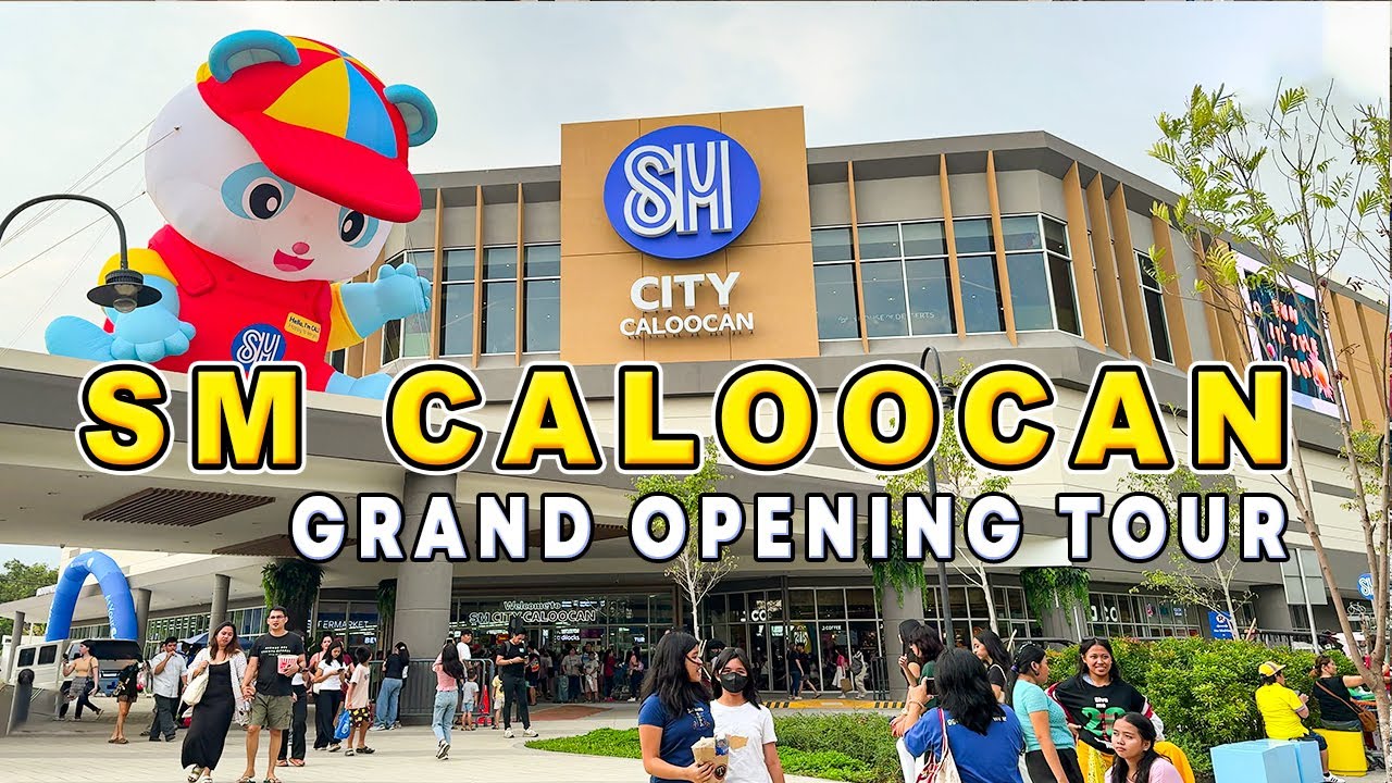 SM CITY CALOOCAN | Grand Opening of the Newest SM Mall in Metro Manila | Walking Tour