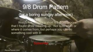 Drum Groove:  9/8 pattern (for a boring sunday afternoon)