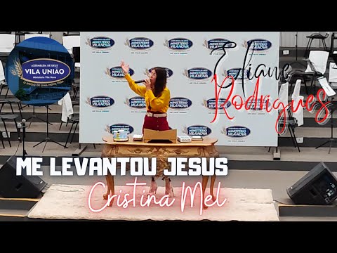 Me levantou Jesus | Cristina Mel | Eliane Rodrigues | Feat #elianerodrigues