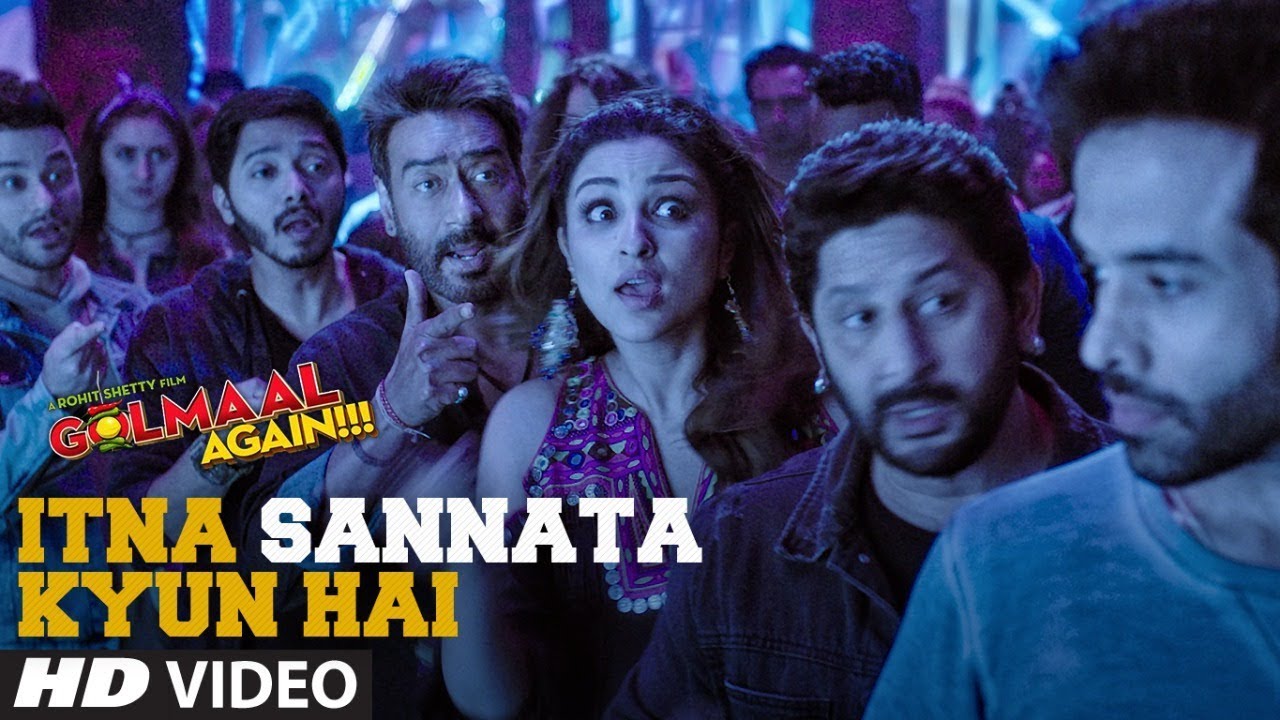 Itna Sannata Kyun Hai Lyrics - Golmaal Again