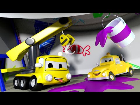 Die kleinen Autos in Car City -  Die Höhle - Autopolis 🚒 Lastwagen Zeichentrickfilme für Kinder