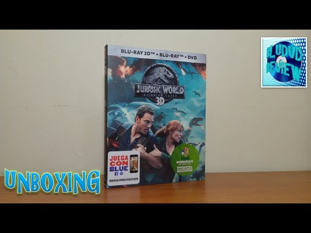 Vídeo relacionado con Jurassic World 2 El Reino Caido (BD 3D + BD) [Blu-ray]