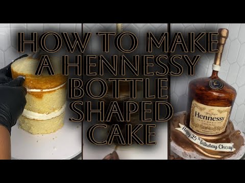 How to Make a Hennessy Cake | beginner Friendly | Cake Decorating