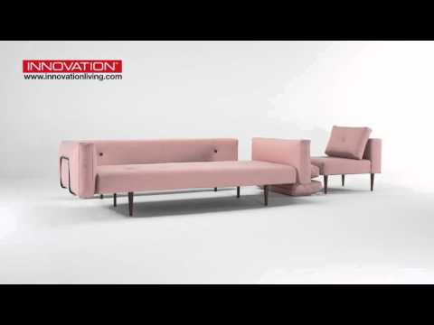 RECAST Schlafsofa mit Armlehnen & Sessel von Innovation