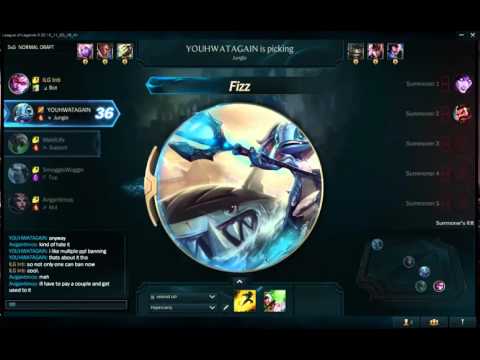 Champion Select & Queue Screen Season 6 PBE