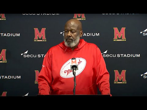Maryland Football | Head Coach Michael Locksley Press Conference & Players | 11/4/2025