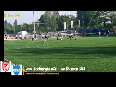 avv Zeeburgia o23 - sv Diemen (3-2) 3-4