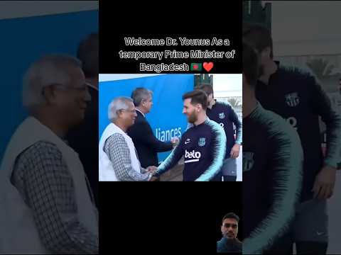 #Dr Yunus with Barack Obama with Messi #Bangladesh zindabad