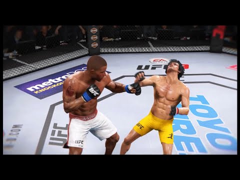 Bruce Lee vs. Andre Bishop (EA Sports UFC 3) - CPU vs. CPU