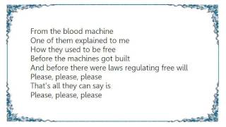 Chad VanGaalen - Blood Machine Lyrics