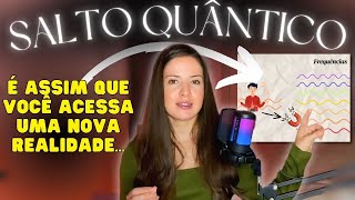 É assim que você muda sua realidade...(quantum leap)
