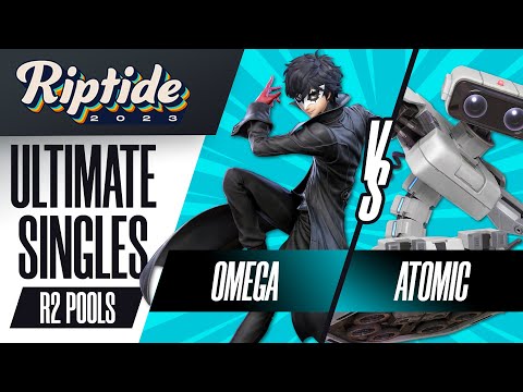 omega (Joker) vs Atomic (R.O.B.) - Ultimate Singles Round 2 Pools - Riptide 2023