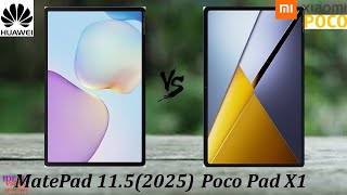 Poco Pad X1 vs Huawei MatePad 11.5 2025 The BEST Tablet for You