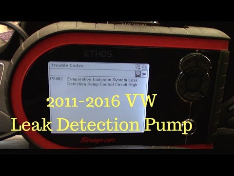 2011-2016 VW Jetta Leak Detection Pump Replacement P2402