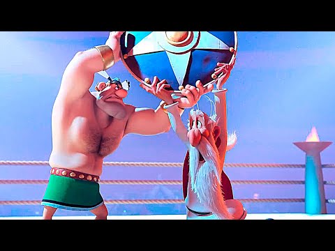 Asterix & Obelix The Big Fight | Cassius Ceramix Cures Getafix Scene Recap