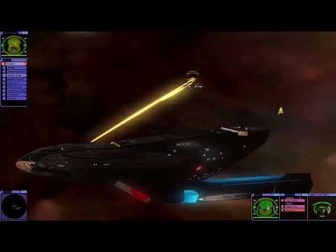 Federation Sebre-class vs Cardassian Hideki |RM| Star Trek Bridge Commander