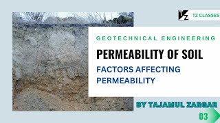 3. Factors affecting permeability