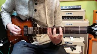Video thumbnail for Hagstrom Ultra Swede ESN electric guitar demo at Basone Guitar Shop in Vancouver Canada by BasoneGuitars