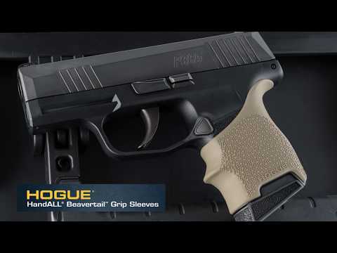 Hogue HandALL® Beavertail Grip Sleeve for Sig Sauer P365