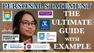 How to Write an Architecture Personal Statement For University Application |University of Manchester