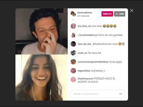 Isabela souza y Alan madanes LIVE 14/10/2020 - Quien es más probable del elenco de bia 😲😳