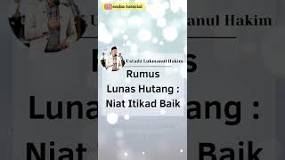 Download lagu RUMUS HUTANG LUNAS, AGAR REZEKI TAK TERTAHAN #shorts #ceramah #storywa mp3 Download lagu RUMUS HUTANG LUNAS, AGAR REZEKI TAK TERTAHAN #shorts #ceramah #storywa mp3
