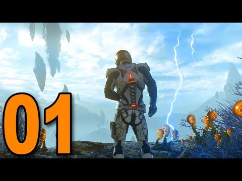 Mass Effect Andromeda Gameplay Walkthrough Part 1 - "A new beginning"