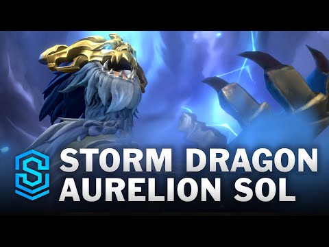 [OLD] Storm Dragon Aurelion Sol Wild Rift Skin Spotlight
