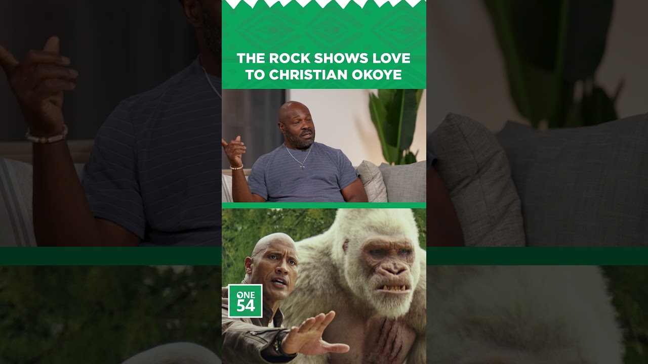 The Rock Shows Love To Christian Okoye | One54 Africa