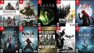 Top 12 Best STEALTH Games on Nintendo Switch | Best STEALTH Games on Nintendo Switch (Updated)
