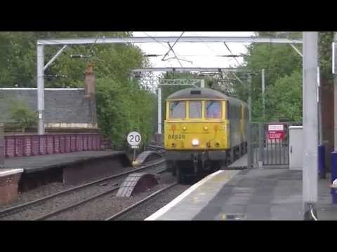 Trains at Coatbridge Central 27/05/15