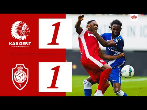 HIGHLIGHTS I KAA GENT 1-1 R ANTWERP FC I #JPL MD6 I 2024 - 2025