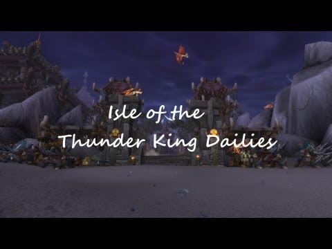 Mists of Pandaria 5.2 PTR - Isle of the Thunder King Dailies